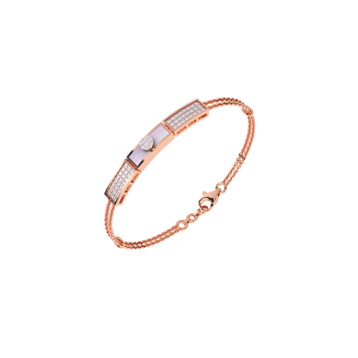 Classy Daily Wear Lab Grown Diamond Bracelet